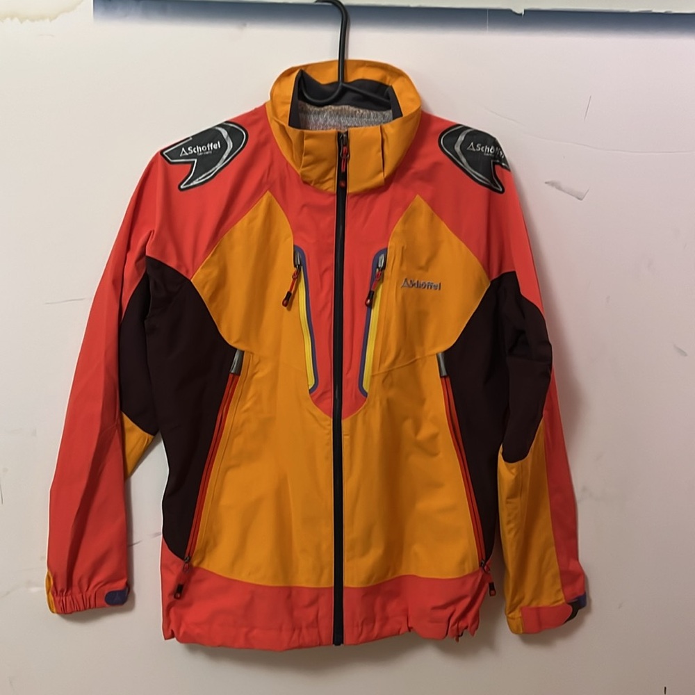 SCHOFFEL MULTICOLORED SKI MOUNTAIN CLIMBING OUTDOORS JACKET SIZE M